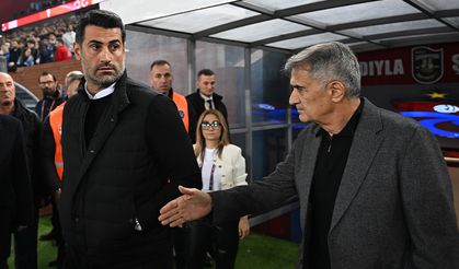 Skandal görüntüler! Volkan Demirel, Şenol Güneş'in elini havada bıraktı