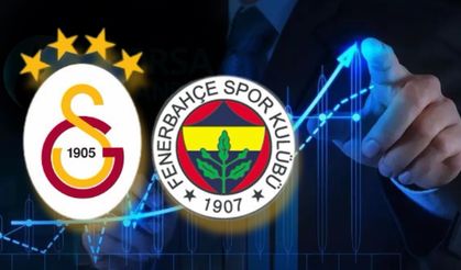 Borsada kazanan Fenerbahçe oldu: Galatasaray kriz yaşadı, hisseler çakıldı!