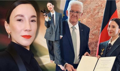 Sibel Kekili'ye 'liyakat nişanı': Evrensel bir değer!