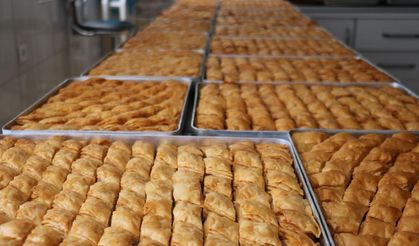 Battalgazi'de kadınlar bayram sofralarına lezzet katıyor