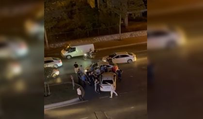 Başakşehir’de yol verme kavgası: Biri kaçtı, diğeri kovaladı