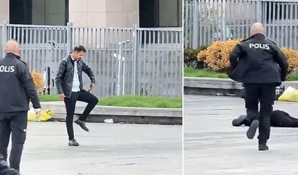 İstanbul Adalet Sarayı önünde silah sesi