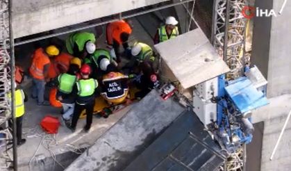 Bahçelievler’de yük asansörü düştü: Yaralılar var