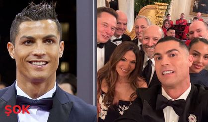 Ronaldo’nun trilyon dolarlık selfiesi olay oldu: Top yok, saha yok ama kadro efsane!