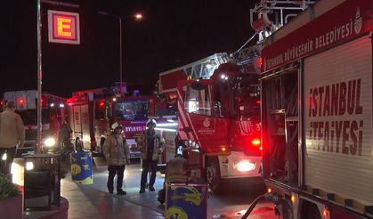 Sultangazi'de 27 katlı otelde yangın paniği!