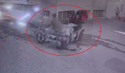 Bir anlık dikkatsizlik felaket getirdi: Motosikletler kafa kafaya çarpıştı