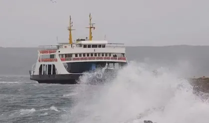 Marmara için fırtına uyarısı! Deniz otobüsü seferleri iptal edildi