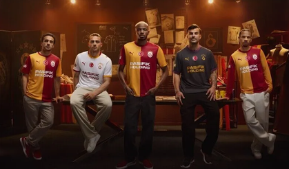 Galatasaray’ın yeni sezon formaları görücüye çıktı