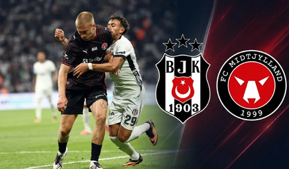 Beşiktaş, Midtjylland'ı eleyerek UEFA Avrupa Ligi'nde tur atladı!