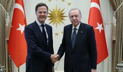 Ankara’da yoğun diplomasi: Erdoğan, Rutte ile bir araya geldi