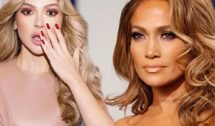 Hadise, Jennifer Lopez ile buluştu! Paris Moda Haftası'nda dikkat çeken anlar