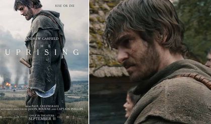 Andrew Garfield'dan Orta Çağ destanı: 'The Uprising' filminden ilk fragman yayınlandı