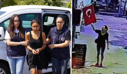 Muğla'da Türk bayrağını yakan şüpheli tutuklandı