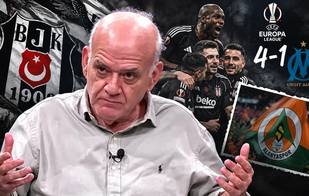 Beşiktaş Marsilya'yı dağıttı, Ahmet Çakar'ın aklına Alanyaspor geldi: 'Tarih bunu yazacak'