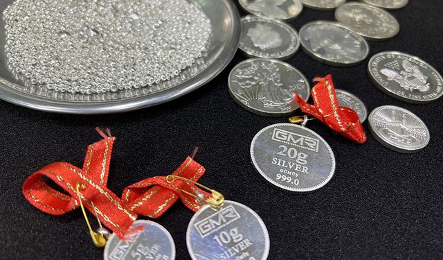 Gümüş fırtınası sürüyor: Fiyat 103 dolara dayandı