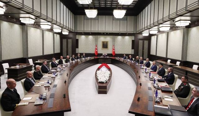 Beştepe'de kritik mesai: MGK, Cumhurbaşkanı Erdoğan başkanlığında toplandı!