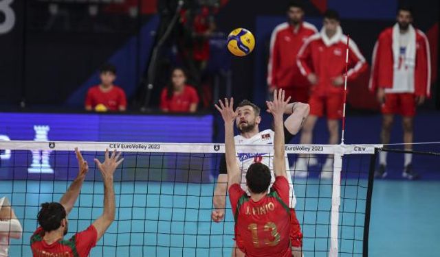 A Milli Erkek Voleybol Takımı, Portekiz'e mağlup oldu