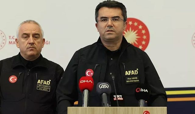 AFAD Başkanı Memiş: Yaklaşık 4 bin ton yardım malzemesi gönderildi