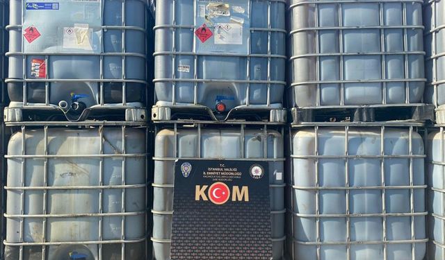 243 ton kaçak akaryakıt ele geçirildi