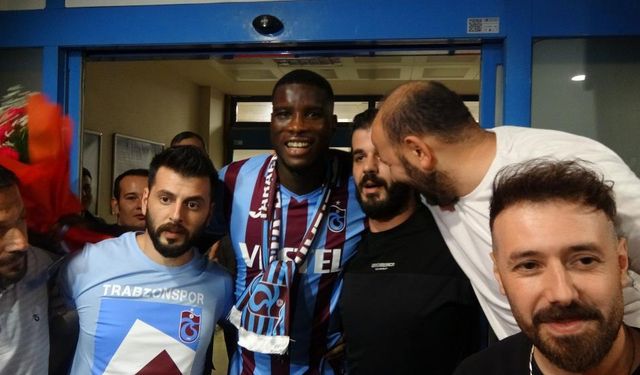 Paul Onuachu Trabzon'da! Gözlerine inanamadı