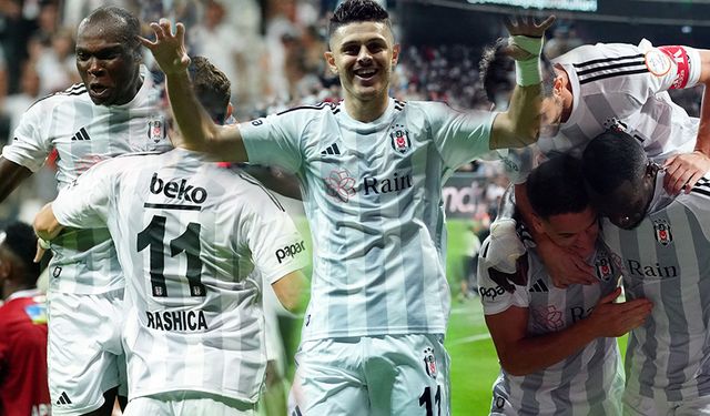 Beşiktaş, evindeki ilk galibiyetini aldı!