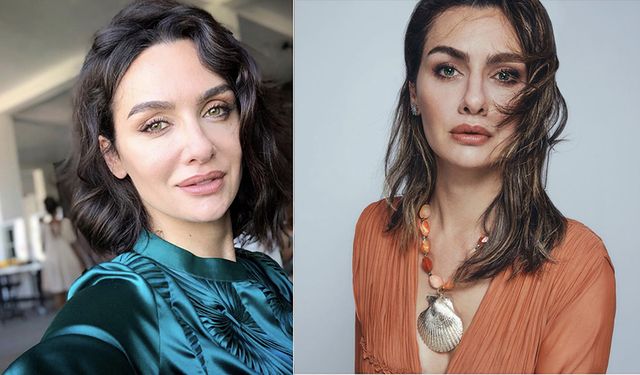 Birce Akalay yeni dizisi için imaj değiştirdi! Son hali olay oldu