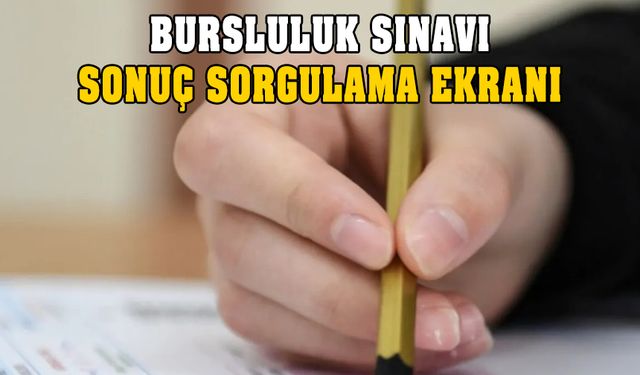 İOKBS bursluluk sınavı sonuçları sorgulama ekranı giriş