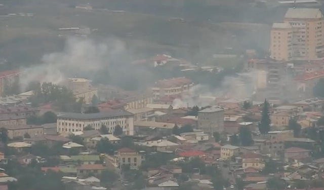 Azerbaycan: Hankendi yakılıyor!