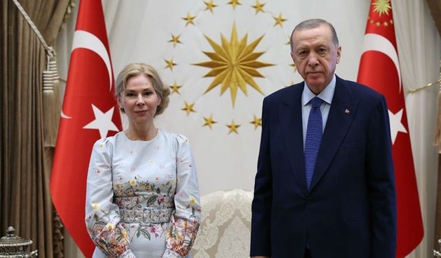 Cumhurbaşkanı Erdoğan, İsveç Büyükelçisi Malena Mard’ı kabul etti