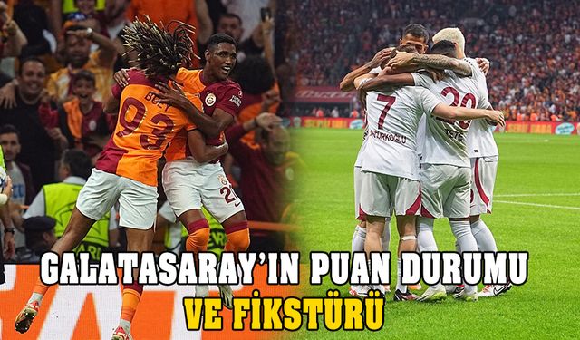 Galatasaray'ın Şampiyonlar Ligi puan durumu ve fikstürü