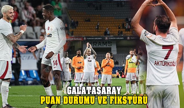 Galatasaray Şampiyonlar Ligi A Grubu puan durumu ve fikstürü