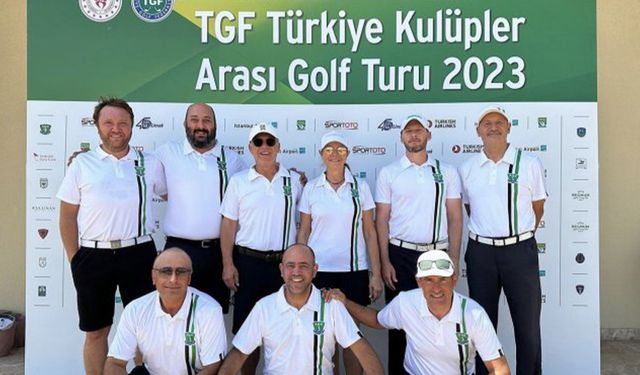 TGF Türkiye Kulüpler Arası Golf Turu'nun 4. ayağı başladı