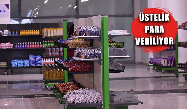 Bu markette para geçmiyor