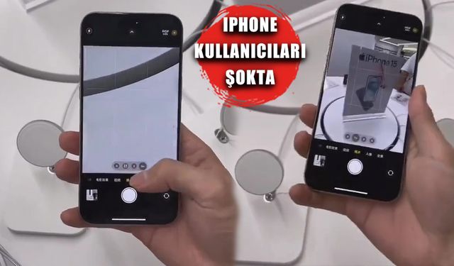 iPhone 15'in donma görüntüleri viral oldu