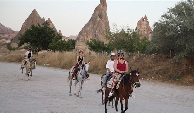 Kapadokya'ya 8 ayda 3 milyon turist geldi