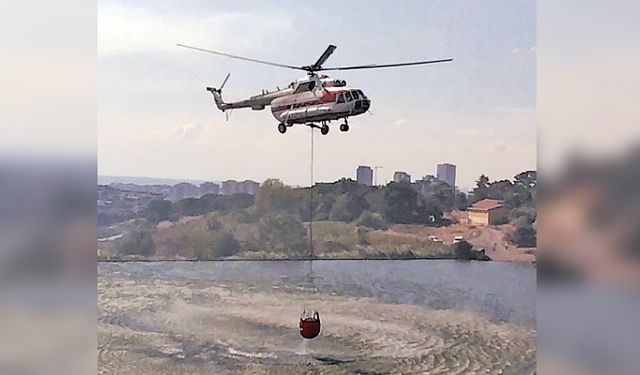 Maltepe yangını büyümeden söndürüldü