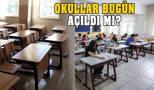 Okullar açıldı mı? Ara tatil ne zaman olacak?