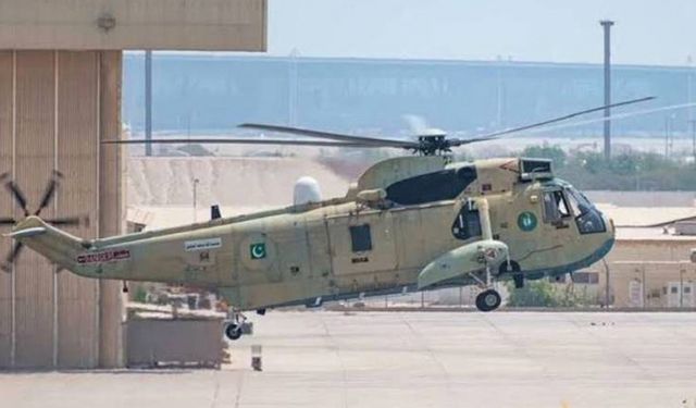 SON DAKİKA !Pakistan’da askeri helikopter düştü: 3 ölü