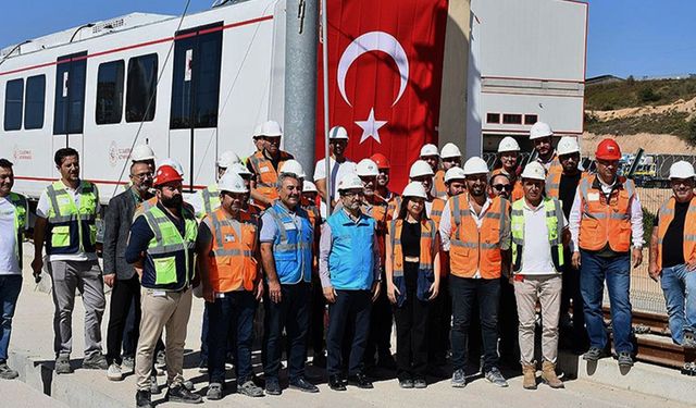 Sürücüsüz metro Gebze-Darıca’da