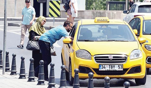 Ağustosun zam şampiyonu taksi 