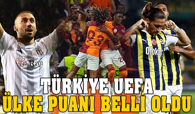 Türkiye'nin UEFA ülke puanı belli oldu! İlk maçlarla değişti