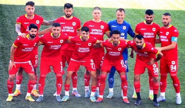 Çatalcaspor galibiyeti kaçırdı: 1-1