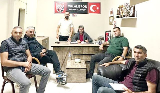 OKLALISPOR YENİ SEZON İÇİN TOPLANDI