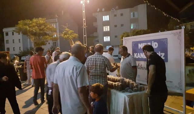 Silivri Belediyesi'nden Mevlid Kandili'nde lokma ikramı