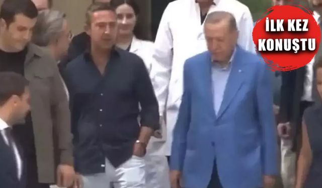 Ali Koç, Cumhurbaşkanı Erdoğan'ın yanında neden eli cebinde gezdi?