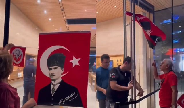 Vatandaş Apple'a bayrak açtı!