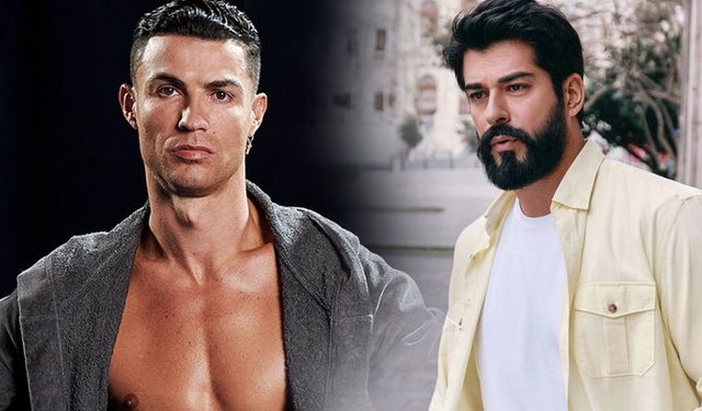 Büyük buluşma! Burak Özçivit, Ronaldo hayranı çıktı…