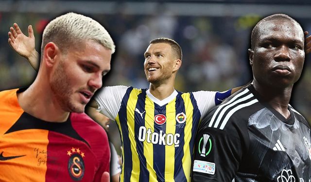 Çok büyüksün Dzeko çok! Ne Icardi ne de Aboubakar..