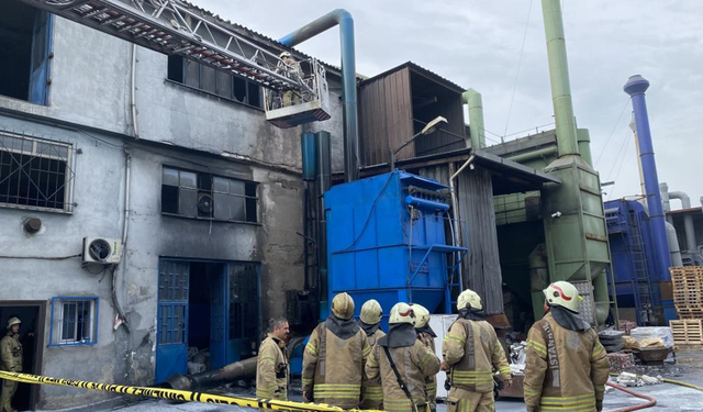 Başakşehir’de iş yerinde doğalgaz patlaması