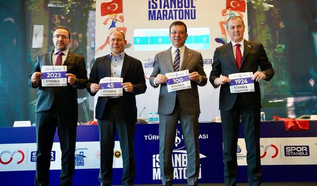 Türkiye İş Bankası 45. İstanbul Maratonu'na geri sayım